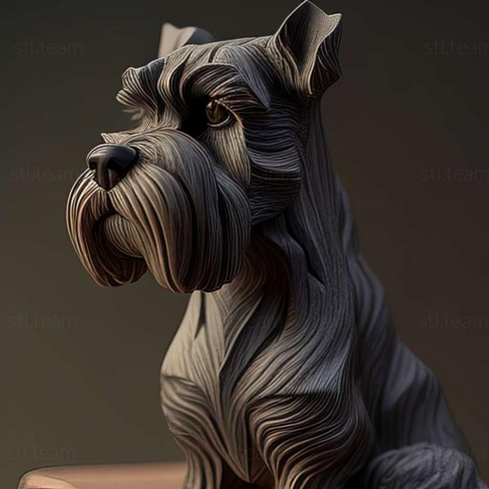 Zwergschnauzer dog